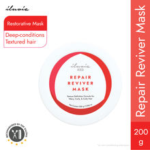 iluvia Repair Reviver Mask, For Textured & Chemically Treated Hair, Fights Frizz, Provides Softness