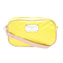 BEBE Women's Sling Bag Yellow