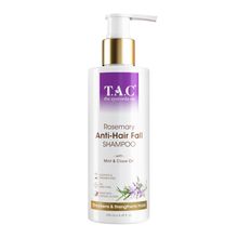 TAC - The Ayurveda Co. Rosemary Anti-Hair Fall Shampoo with Rosemary & Clove Oil - Reduces Hair Fall