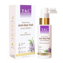 TAC - The Ayurveda Co. Rosemary Anti-Hair Fall Scalp Serum with Mint & Clove Oil - Nourishes Scalp
