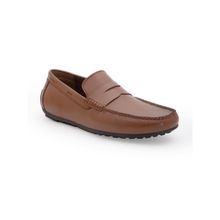Red Tape Solid Tan Slip-on Dress Shoes