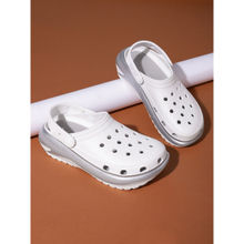 Truffle Collection White Solid Flats