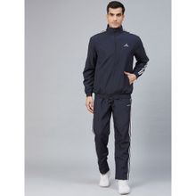Alcis Men Navy Blue Solid Tracksuit