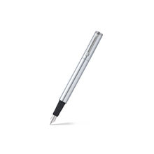 Sheaffer 9190 Award Fountain Pen - Brushed Chrome with Chrome Plated Trim