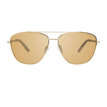 PRIVE REVAUX Unisex UV Protected Brown Lens Pilot Sunglasses