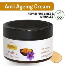Mystiq Living Anti Aging Wrinkle Face Cream With Ceremide, Saffron, Collagen Peptide & Skin Firming