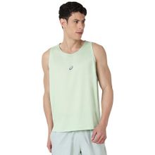 ASICS Green Tonal Panel Sleeveless T-shirt