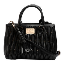 BEBE Women's Satchel Handbag Black