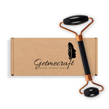 Getmecraft Black Obsidian Facal Roller And Massager