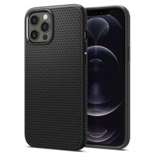 Spigen Liquid Air Designed For Iphone 12 / 12 Pro Case Cover (2020) - Black