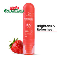 Dot & Key Strawberry Dew Sunscreen Mist In-Vivo Tested SPF 50+ PA+++, Mess-Free Re-application