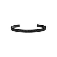 Cerruti 1881 Men's Classic Black Bracelet- CIAGB0009304