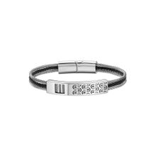 Cerruti 1881 Men's Fashion Grey Bracelet- CIAGB0011102