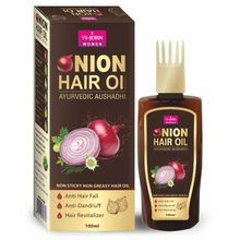 VI-JOHN Onion Hair Oil Ayurvedic Aushadhi