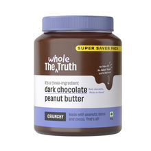 The Whole Truth - Dark Chocolate Peanut Butter - Crunchy - Super Saver Pack