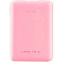 Ambrane Pp-501 5000mah Lithium Polymer Power Bank Pink