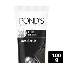 Ponds Pure Detox Face Gel Scrub For Deep Cleansing With Activated Charcoal