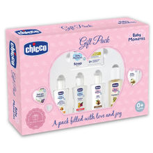 Chicco Baby Moments Caring Gift Set For Babies - Pink