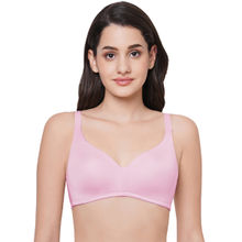 Wacoal Basic Mold Padded Non Wired Full Coverage Everyday T Shirt Bra Pink