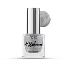 Renee Cosmetics Metallicious Nail Paint - Pebble Grey