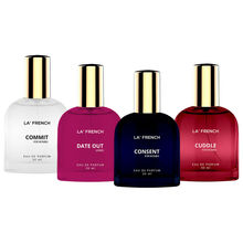 La French Cuddle, Consent, Commit & Date Out Long Lasting Perfume Combo