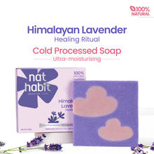 Nat Habit Cold Processed Himalayan Lavender Moisturising Soap - Pack of 2