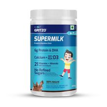 Gritzo Supermilk For Active Kids (4-7y) - Natural Double Chocolate Flavour