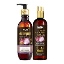 WOW Skin Science Onion Oil & Shampoo Combo