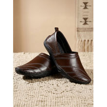 Louis Stitch Men Brown Mojaris