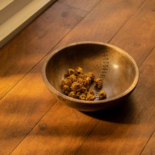 Ellementry Stitch Sense Mango Wood Bowl Small