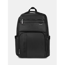 Swiss Military Halo 20L Anti-Theft Black Durable Nylon Office Backpack