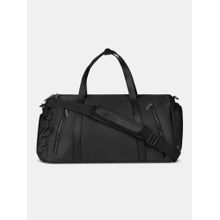 Swiss Military Java 31L Shoe Compartment Black Organizer Zip Duffle Bag