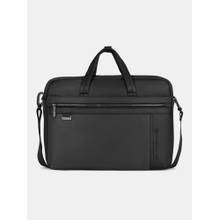 Swiss Military Nomad 15.6 14L Anti-Theft Black Laptop Messenger Bag With Detachable Strap