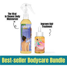 Hibiscus Monkey Velvet Spray & Ingrown Hair Treatment Combo, Dry Skin & Ingrown Bumps, Dermat-tested