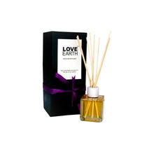 Love Earth Premium Reed Diffuser Orange with Orange Essential Oil Natural Long Lasting Fragrance