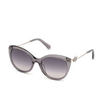 Swarovski Sunglasses Grey Square Women Sunglasses SK0221 54 20B