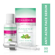 Charmis Anti Acne Face Serum With 2% Salicylic Acid, Green Tea & Kiwi Extracts