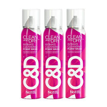 Clean & Dry Intimate Foam Wash - Pack Of 3
