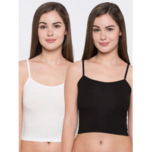 Candyskin Medium Crop Camisole Pack of 2 - Multi-Color (Free Size)