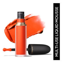 M.A.C Powder Kiss Coral Lip And Cheek Mousse - Resort Season