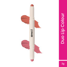 Swiss Beauty CRAZE Duo 2 In 1 Satin Matte Finish Lipstick Non-Transfer Lip Colour