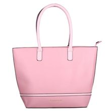 Giordano Women Pink Solid Tote Bag (M)