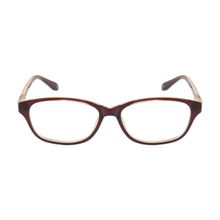 TED SMITH Full Rim Brown Cat-Eye Eyeglasses Frames for Women - 53-16-146