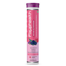 Fixuphealth Glutathione Vitamin C Aloe Vera Berry And Grapeseed Extract Effervescent Tablets