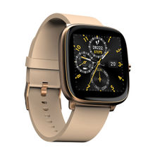 Noise ColorFit Qube Oxy Smartwatch - Beige Gold