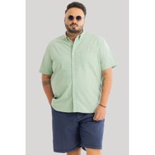 Snitch Downtown Mint Oxford Plus Size Shirt