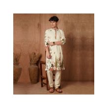 TRYBUY.IN Men Full Sleeves Chikankari Cotton Kurta with Pant