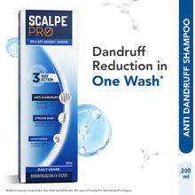 Scalpe Pro Daily Use Anti-dandruff shampoo with Climbazole & ZPTO for dandruff free scalpe