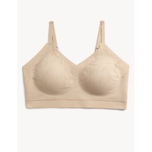 Marks & Spencer Flexifit Lace Non Wired Bra - Nude