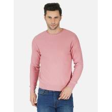 JOE Hazel Men Pink Rollover Neck Pullover Sweater